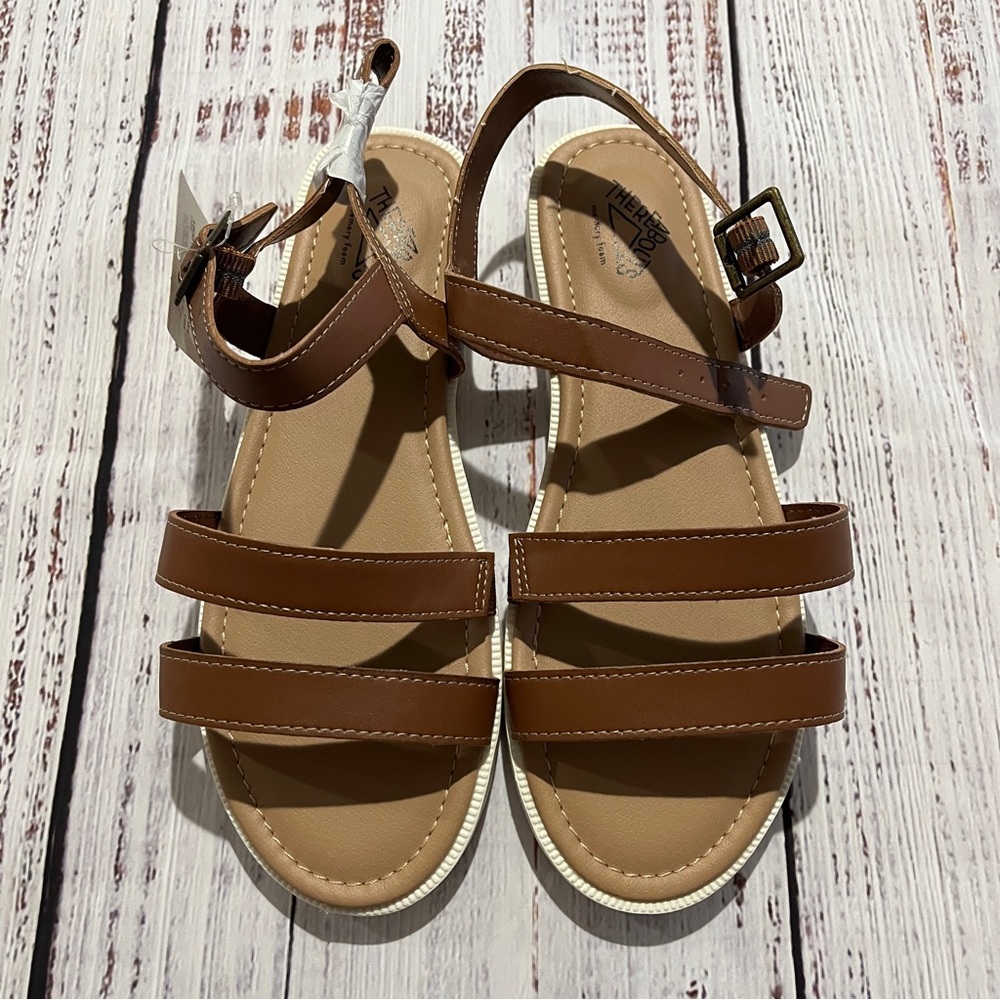 NWT ThereAbouts Big Kids Sandals-Big Girls’ Size 6